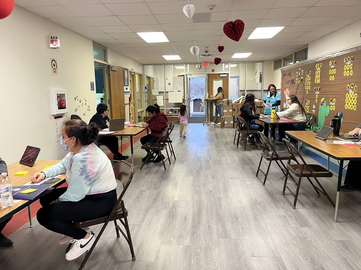 Huge thanks to our incredible <a href="/DobiePKSchool/">Dobie Pre-Kindergarten School⭐️</a> staff who came out last night to provide support to families through the enrollment process! RISD is a family and our team happily goes the extra mile for student success! #risdweareone #risdbetheone <a href="/KHprincipal/">Kirstyn Hart</a>