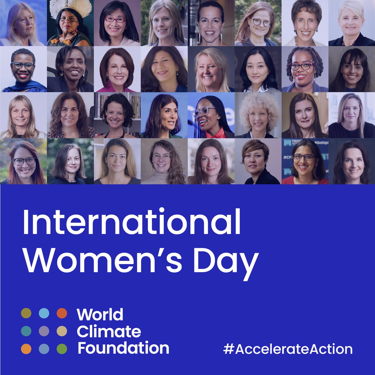 wclimate's tweet image. 🚀Accelerating Action: Women Leading the Way to a Sustainable future🚀
This #InternationalWomensDay, we celebrate the women shaping the future of our planet. Leaders who are not just envisioning change but driving real impact across climate, biodiversity, and sustainable…