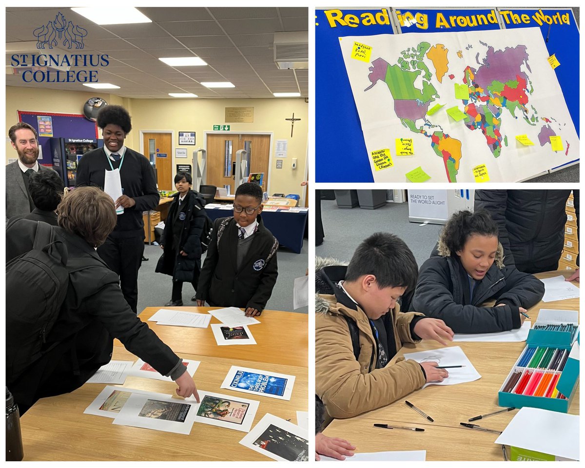 St_Ignatius's tweet image. Can you judge a book lover by a cover?

To celebrate @WorldBookDayUK we had a range of activities going on in the library at lunchtime including the, very popular, match the teacher to their favourite book!

#AMDG #WorldBookDay #sparkingcuriosity