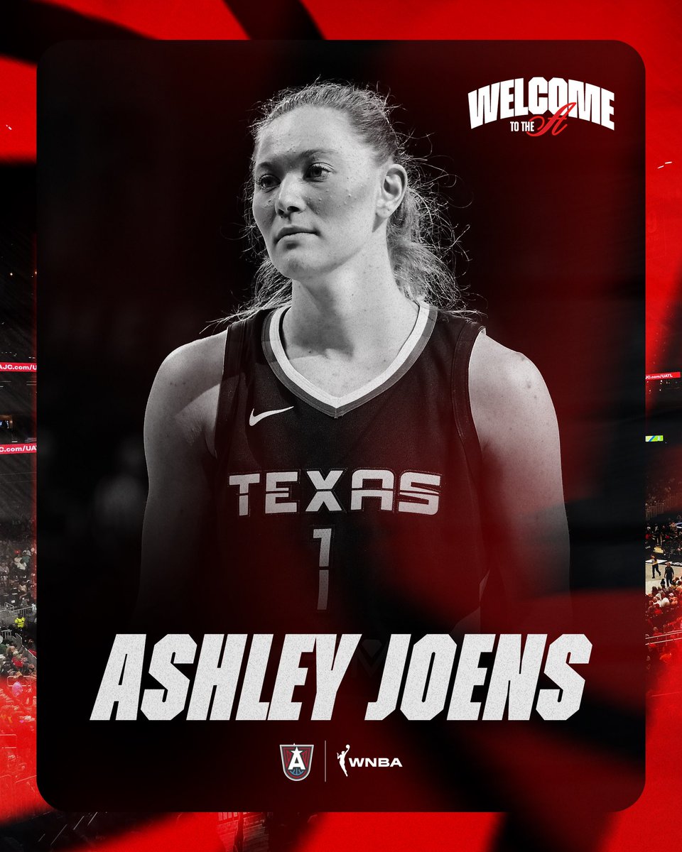 Atlanta Dream (@atlantadream) on Twitter photo Welcome to the 🅰️!
The Dream has signed <a href="/ashleyjoens/">Ashley Joens</a> to a Training Camp contract.
#DoltForTheDream Welcome to the 🅰️!
The Dream has signed <a href="/ashleyjoens/">Ashley Joens</a> to a Training Camp contract.
#DoltForTheDream