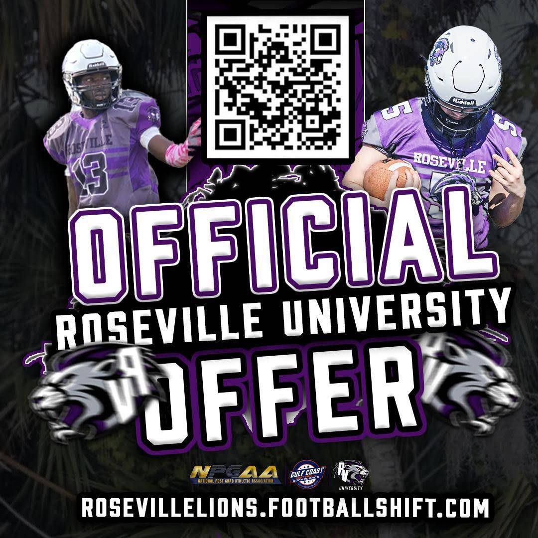 2x (@rodzionthompson) on Twitter photo blessed to receive another offer from <a href="/Rosevillelions1/">Roseville University</a> thank you for giving me the opportunity to be in your program !! blessed to receive another offer from <a href="/Rosevillelions1/">Roseville University</a> thank you for giving me the opportunity to be in your program !!