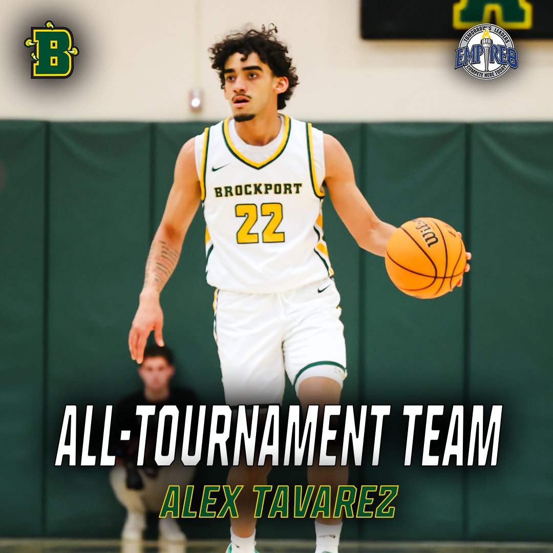 Brockport Athletics (@bportathletics) on Twitter photo A pair of E8 All-Tournament Team picks for the Golden Eagles on the hardwood🦅🏀🏅
Congratulations to Kaileigh Hunt and Alex Tavarez!!!
<a href="/Brockport_WBB/">Brockport Basketball</a> | <a href="/Brockport_MBB/">Brockport Basketball</a> | <a href="/Empire8/">Empire 8</a> A pair of E8 All-Tournament Team picks for the Golden Eagles on the hardwood🦅🏀🏅
Congratulations to Kaileigh Hunt and Alex Tavarez!!!
<a href="/Brockport_WBB/">Brockport Basketball</a> | <a href="/Brockport_MBB/">Brockport Basketball</a> | <a href="/Empire8/">Empire 8</a>