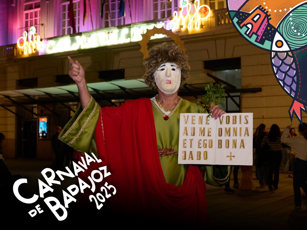 ℹ️ Agenda del último tramo del Carnaval de Badajoz 2025

No te pierdas nada y disfruta del segundo fin de semana del #carnavaldebadajoz

➡️ De Plaza en Plaza
➡️ Gran Gala del Carnaval 
➡️ Desfile de despedida en Valdepasillas 

carnavaldebadajoz.org/2025/03/07/age…