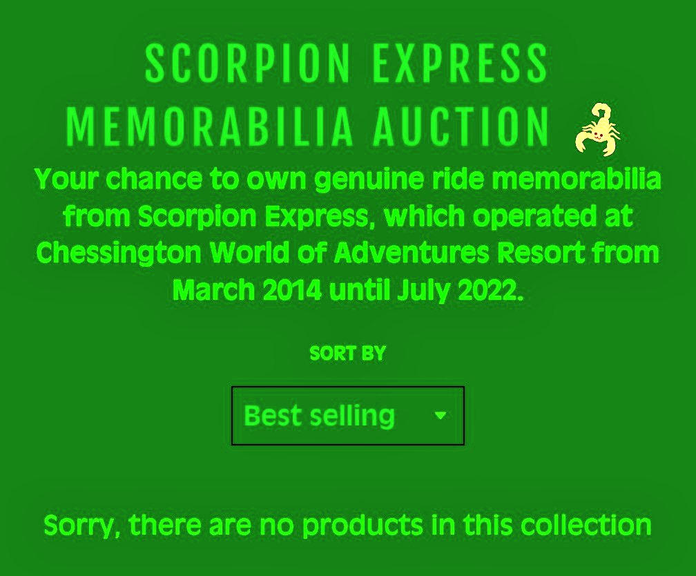 Who knew?!? 

Coming soon 🦂