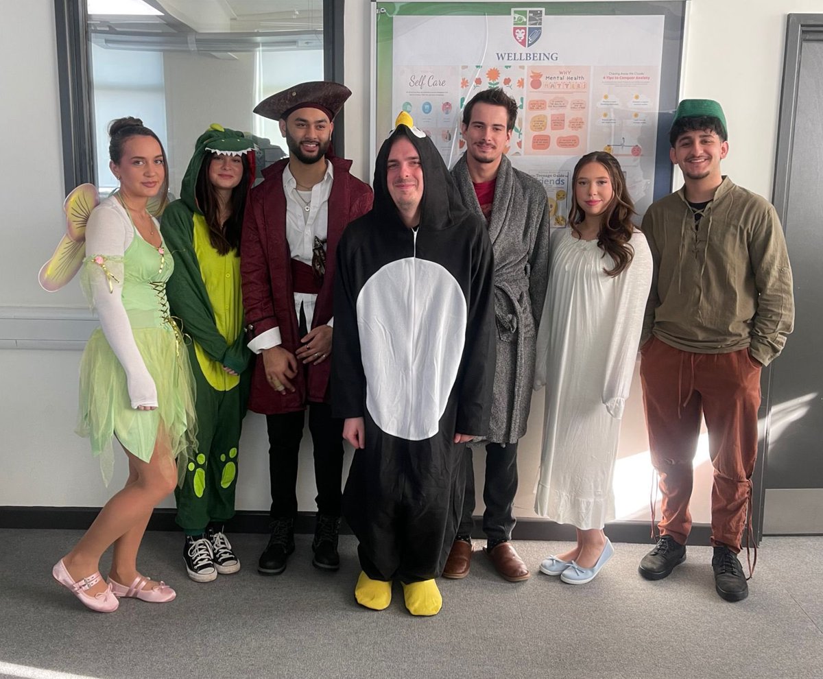 Our TA’s looking brilliant dressed as characters from Peter Pan!