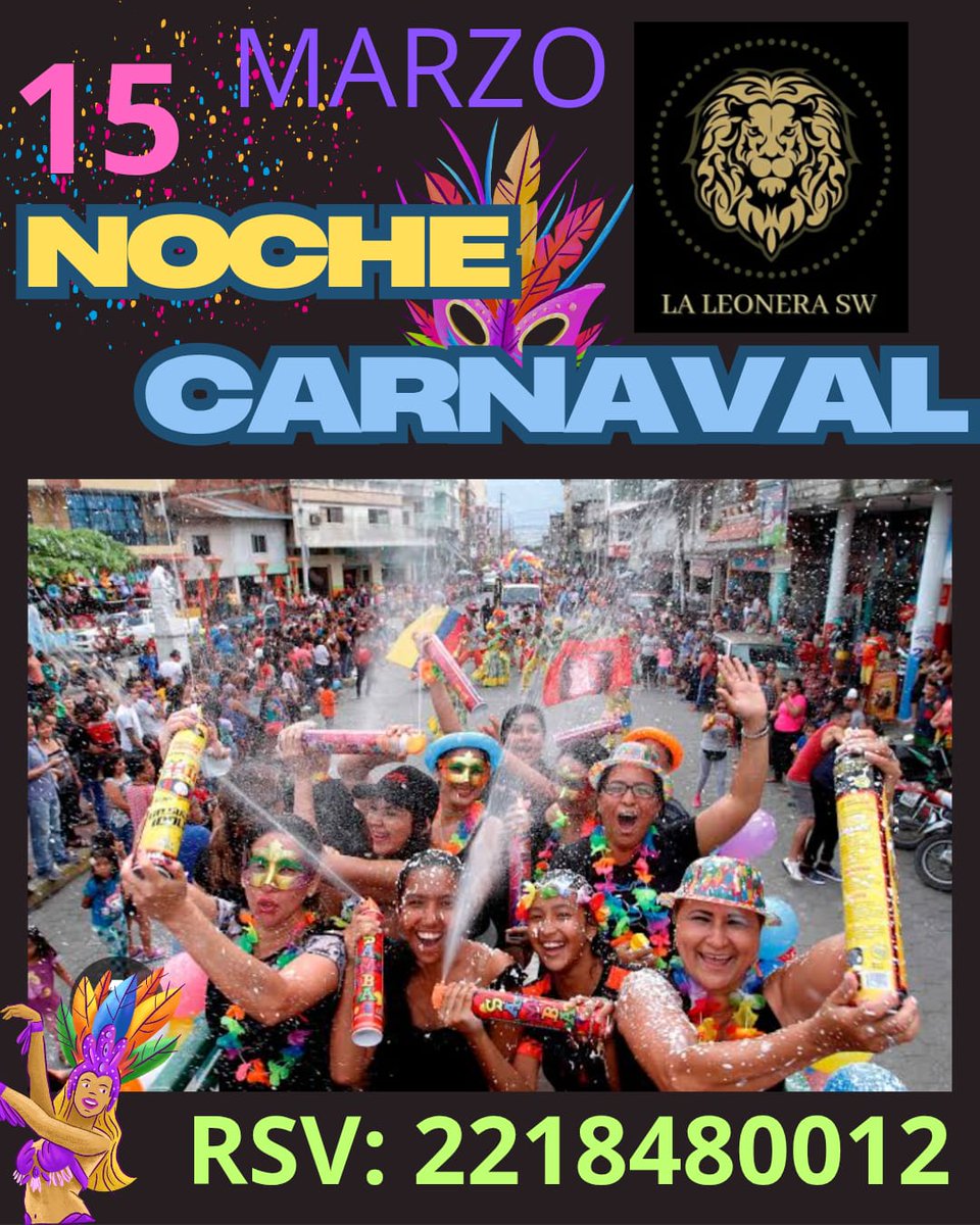 La leonera SW (@leoneraswpue) on Twitter photo <a href="/LeoneraSWPue/">La leonera SW</a> Sábado 15 de Marzo,
🔥¡La noche más salvaje te espera!🔥
Carnaval, Fiesta, Colores, Brillos, Collares, Lencería muuy Sexy!
Ruge, seduce y deja salir tu lado más atrevido. Entra en nuestro territorio, donde los instintos mandan y el placer no tiene reglas... <a href="/LeoneraSWPue/">La leonera SW</a> Sábado 15 de Marzo,
🔥¡La noche más salvaje te espera!🔥
Carnaval, Fiesta, Colores, Brillos, Collares, Lencería muuy Sexy!
Ruge, seduce y deja salir tu lado más atrevido. Entra en nuestro territorio, donde los instintos mandan y el placer no tiene reglas...