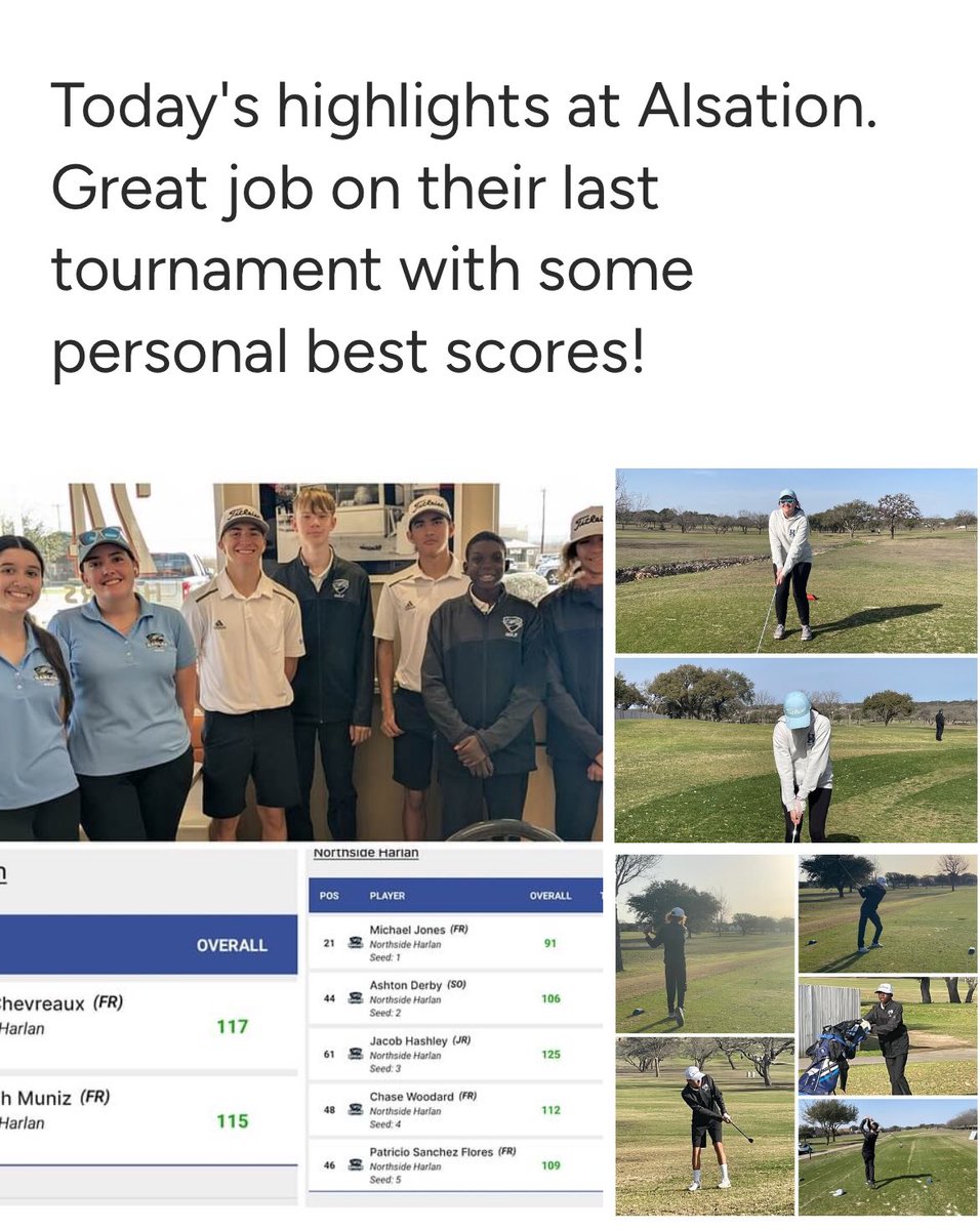 Highlights from our golf tournament in Castroville.