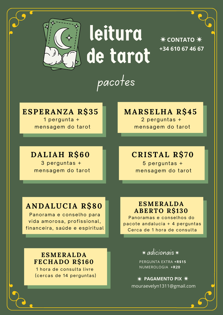 orienteve_'s tweet photo. @jkpoetius Oii, td bem? Sou taróloga online e estou passando para divulgar meu trabalho! Todas as informações e feedback estão no meu fixado. Vai ser um prazer atender você e fazer a consulta de maneira mais sincera e responsável possível Obrigada pela sua atenção! Bjinho https://t.co/ElrkV3yvjZ