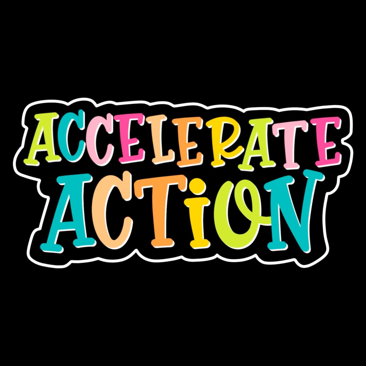 "#Genderequality can never be achieved if everyone sits on the sidelines. We need to take action to make it happen. While there has been progress, it has been slow," says Melanie Garber, who created this #AccelerateAction #lettering #design for #IWD2025 👉🏼 bit.ly/4i6SbnQ