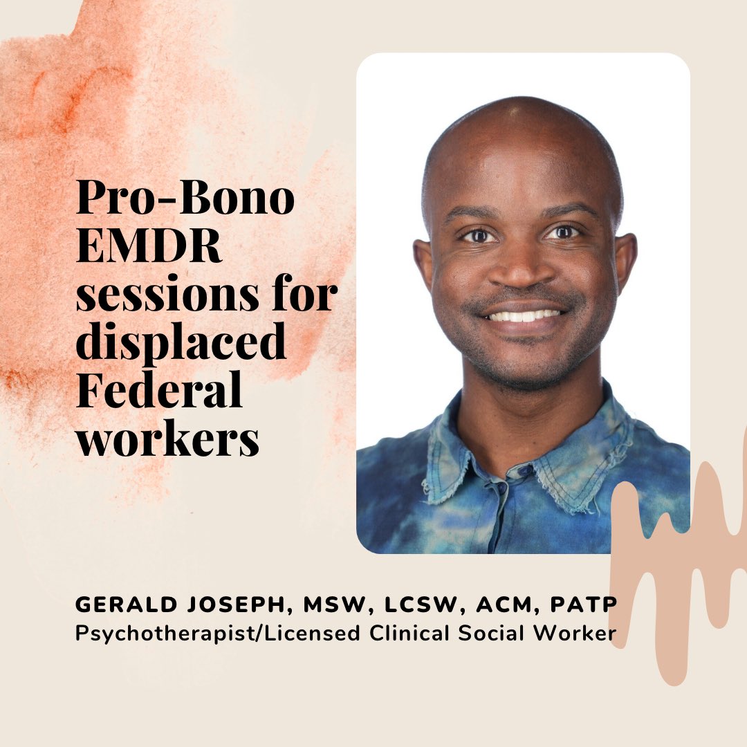 Gerald Joseph, MSW, LCSW, ACM, PATP tweet media