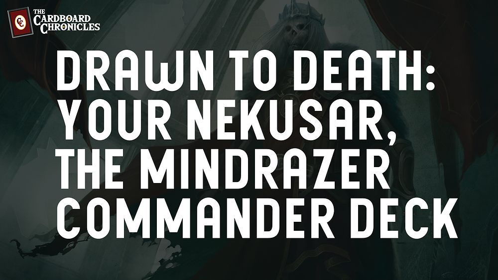 CardboardChron's tweet image. Build the ultimate Nekusar, the Mind Razer commander deck, turning your opponents’ card draws into their worst nightmare! Check out the strategy and 5 must-have cards to rule the pod!

buff.ly/BESws0D 

#MagicTheGathering #MagicCommander #MTG