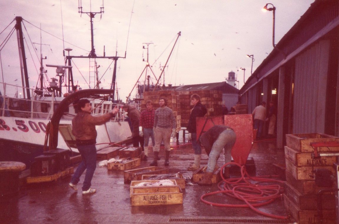 My first fish auction, 28 years ago 😆🍾🍷🥂🍴