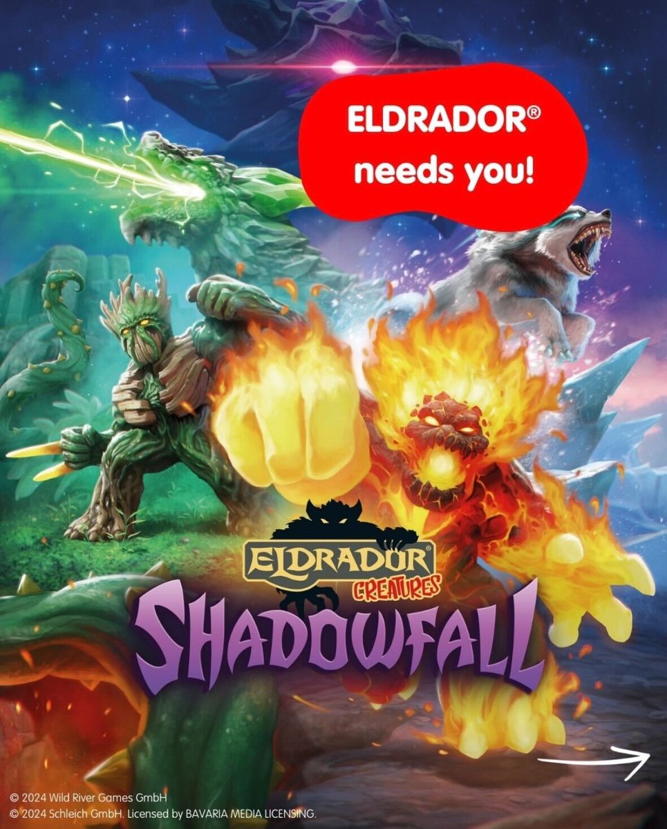 Eldrador is officially out NOW! Dialog proudly recorded by DSM! Check out our amazing voice actors and let us know your favourite character(s) 💙