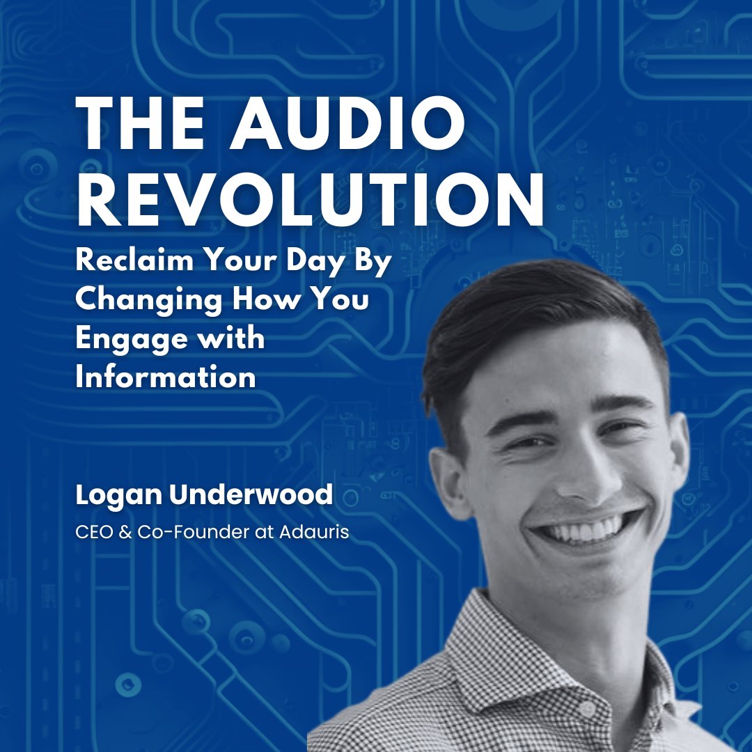 New #UnstackedStartups episode with <a href="/loganjunderwood/">Logan Underwood</a> , CEO of <a href="/AdAuris_audio/">Adauris</a>! 🎙️

Adauris transforms text into immersive audio—repurposing insights &amp; parsing docs. Logan shares his vision for content’s future. 

🔗 Watch the full episode: youtu.be/7cyFZbOeEAs

#AI #MarTech