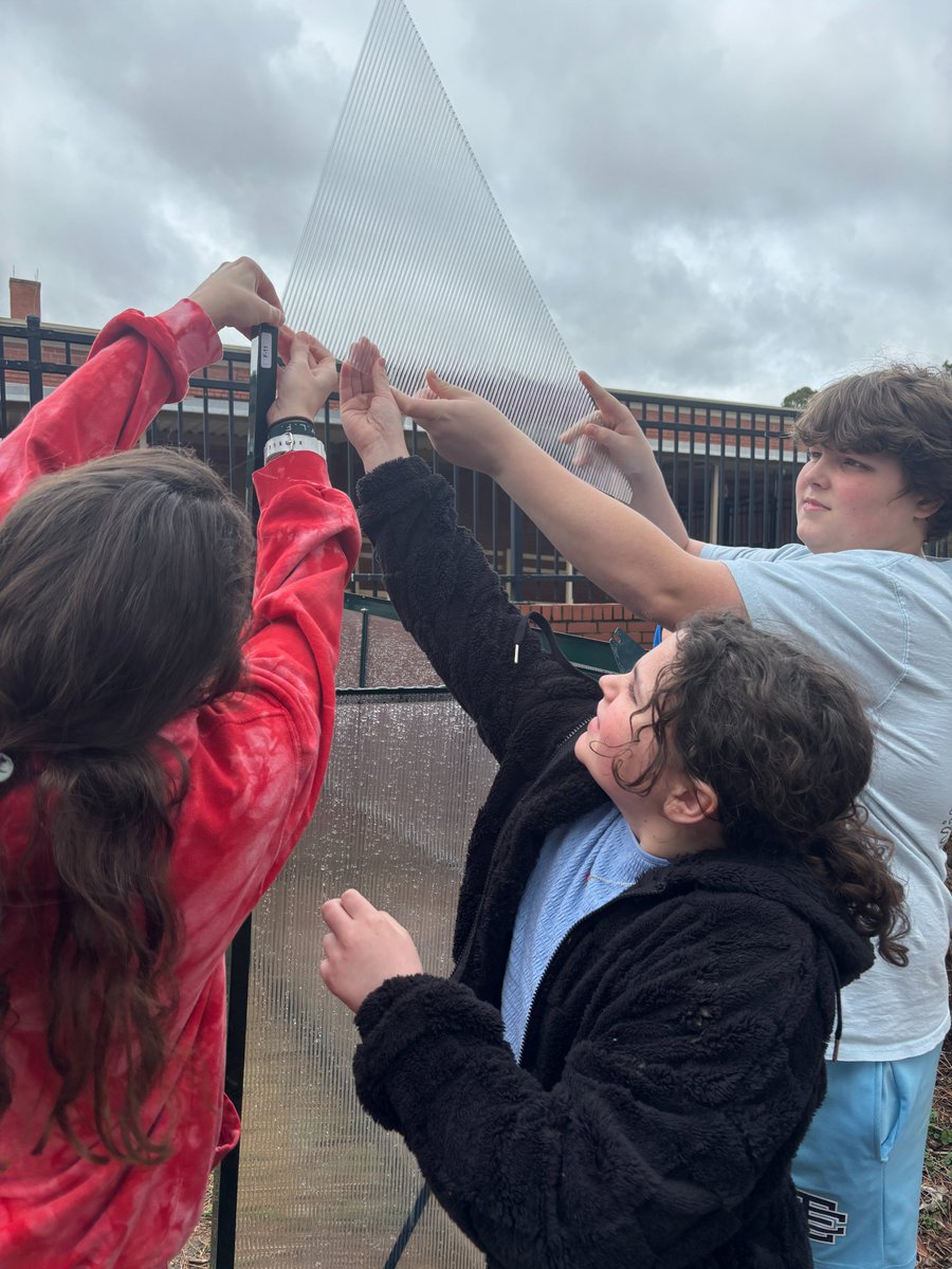 At JS Waters School CTE teacher Jessica Strowd is using a grant from the Chatham Education Foundation to help her students learn about #greenhouses. We’d love to provide more such grants, so we hope you’ll consider a gift to the Chatham Education Foundation today.