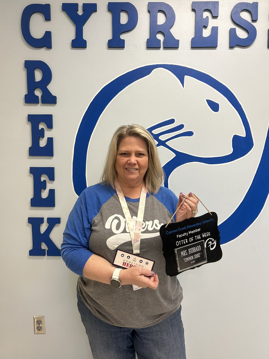 🎉 Congratulations to Lisa Hubbard, our Faculty Otter of the Week! 🎉

Lisa has been recognized for the life skill of Common Sense 🧠✨. She consistently uses sound judgment when fielding and coordinating information between parents &amp; staff, ensuring everything runs smoothly.💙🦦