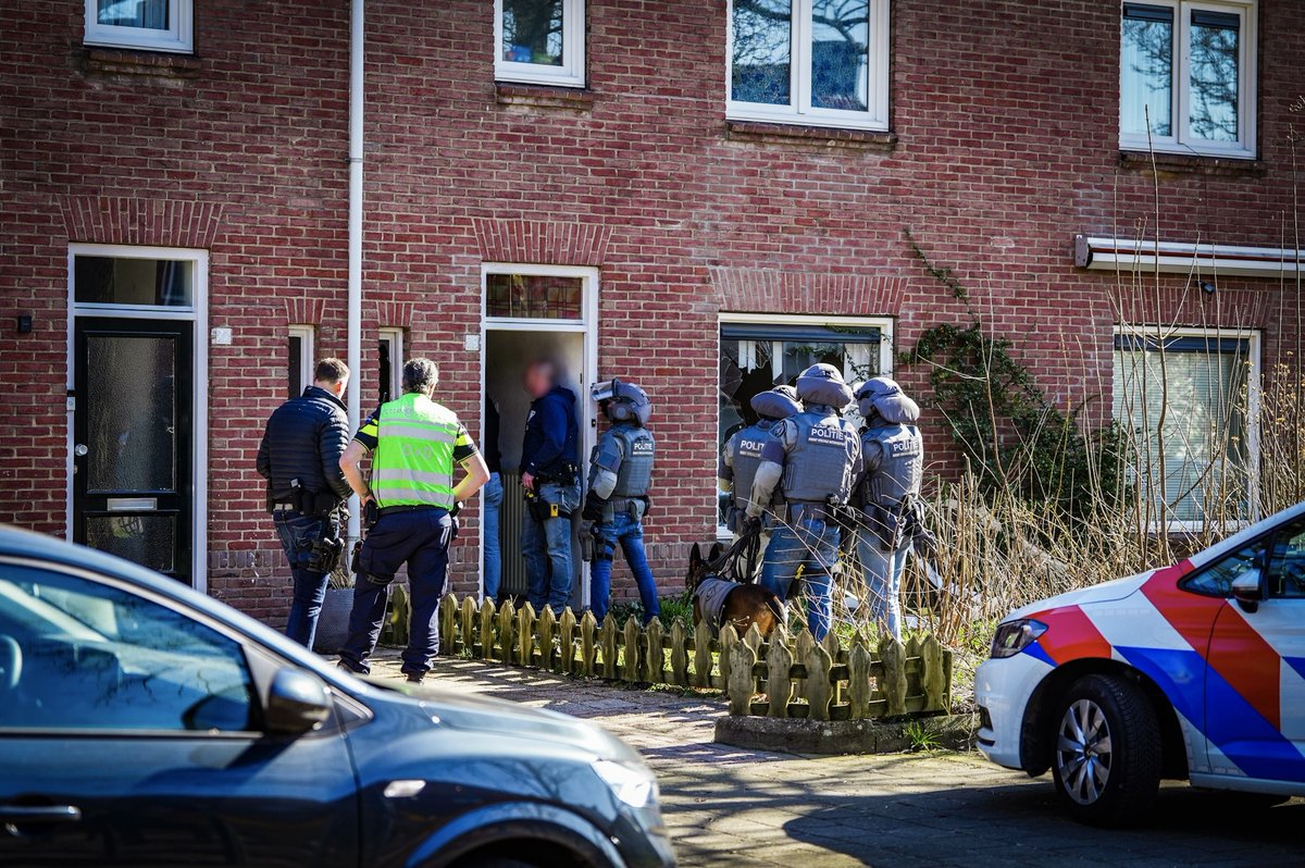 Verwarde man aangehouden met inzet van arrestatieteam