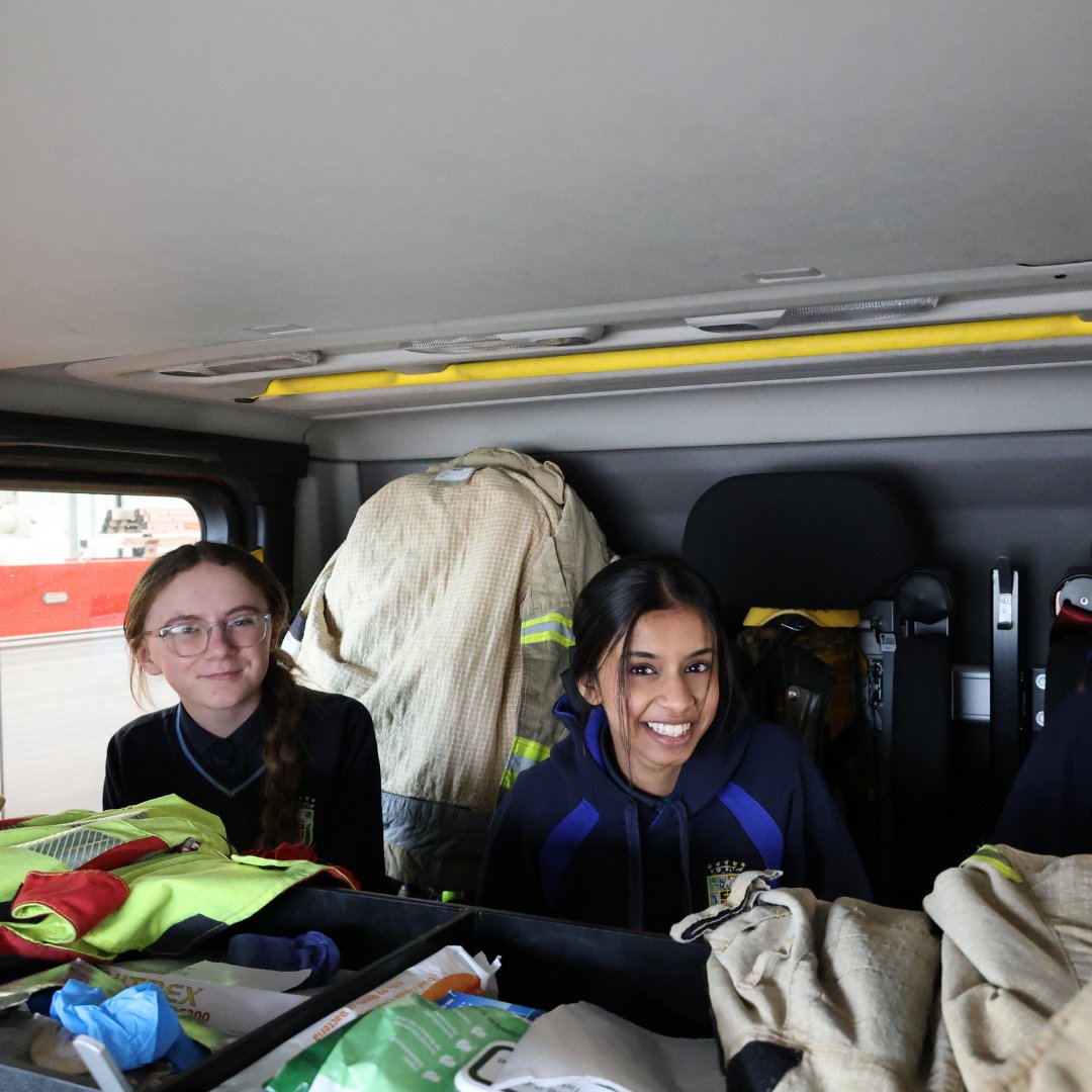 🔥 Celebrating International Women’s Day by inspiring the next generation! 💪✨

Yesterday, we welcomed young women from three Merseyside schools to our Training &amp; Development Academy🚒👩‍🚒

A brilliant day showing that a career in the Fire &amp; Rescue Service is for everyone.