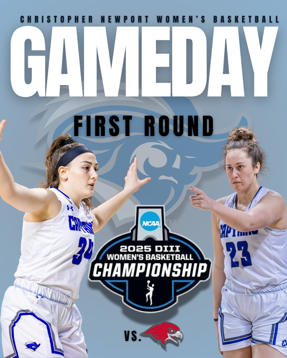 NCAA TOURNAMENT - FIRST ROUND 
🆚 Montclair State
⏰ 4:30PM
📍 Washington, DC

#gocaptains
#1percent