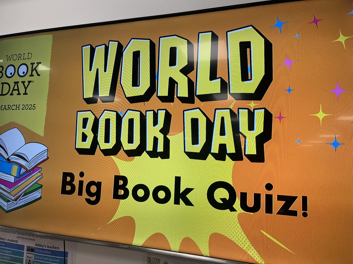 Addey and Stanhope Library (@addeyslibrary) on Twitter photo Happy #WorldBookDay at <a href="/Addeys300/">Addey and Stanhope</a>! Book tokens and free books for every student, competitions, assemblies and over 40 students taking part in our World Book Day Quiz have made it a magical week ππβοΈ Happy #WorldBookDay at <a href="/Addeys300/">Addey and Stanhope</a>! Book tokens and free books for every student, competitions, assemblies and over 40 students taking part in our World Book Day Quiz have made it a magical week ππβοΈ