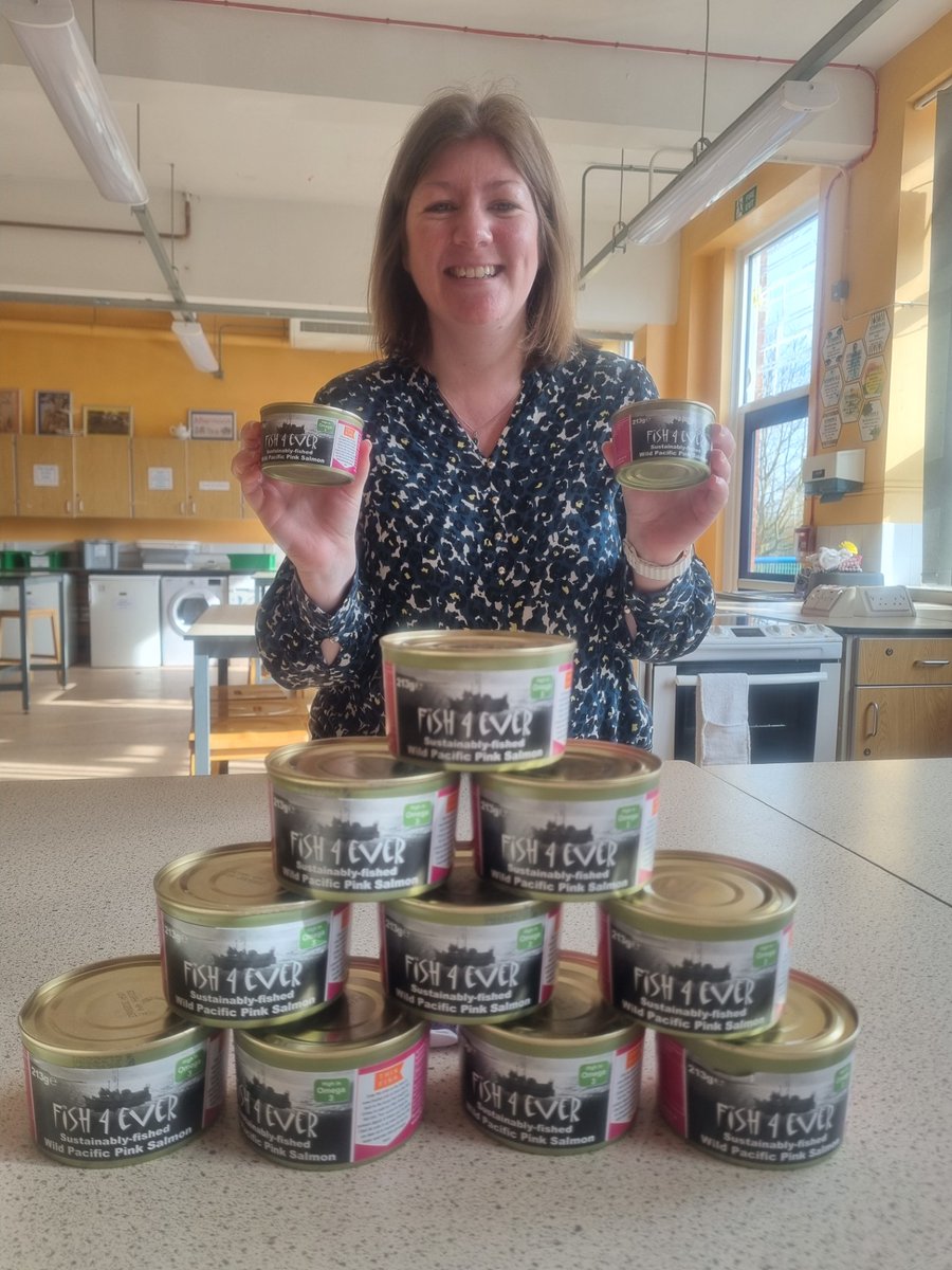 BHSNews (@bridgewaterhs) on Twitter photo The canned Alaskan salmon have arrived!
Weโre 1 of 300 schools to receive some of the 3,600 cans of Alaska pink salmon, donated by
<a href="/AlaskaSeafoodUK/">Wild Alaska Seafood</a> & delivered by @dfdsgroup โ thank you, what a partnership!
All made possible by #FishHeroes <a href="/FoodTCentre/">FoodTeachersCentre</a> <a href="/FishmongersCo/">The Fishmongers' Company</a> The canned Alaskan salmon have arrived!
Weโre 1 of 300 schools to receive some of the 3,600 cans of Alaska pink salmon, donated by
<a href="/AlaskaSeafoodUK/">Wild Alaska Seafood</a> & delivered by @dfdsgroup โ thank you, what a partnership!
All made possible by #FishHeroes <a href="/FoodTCentre/">FoodTeachersCentre</a> <a href="/FishmongersCo/">The Fishmongers' Company</a>