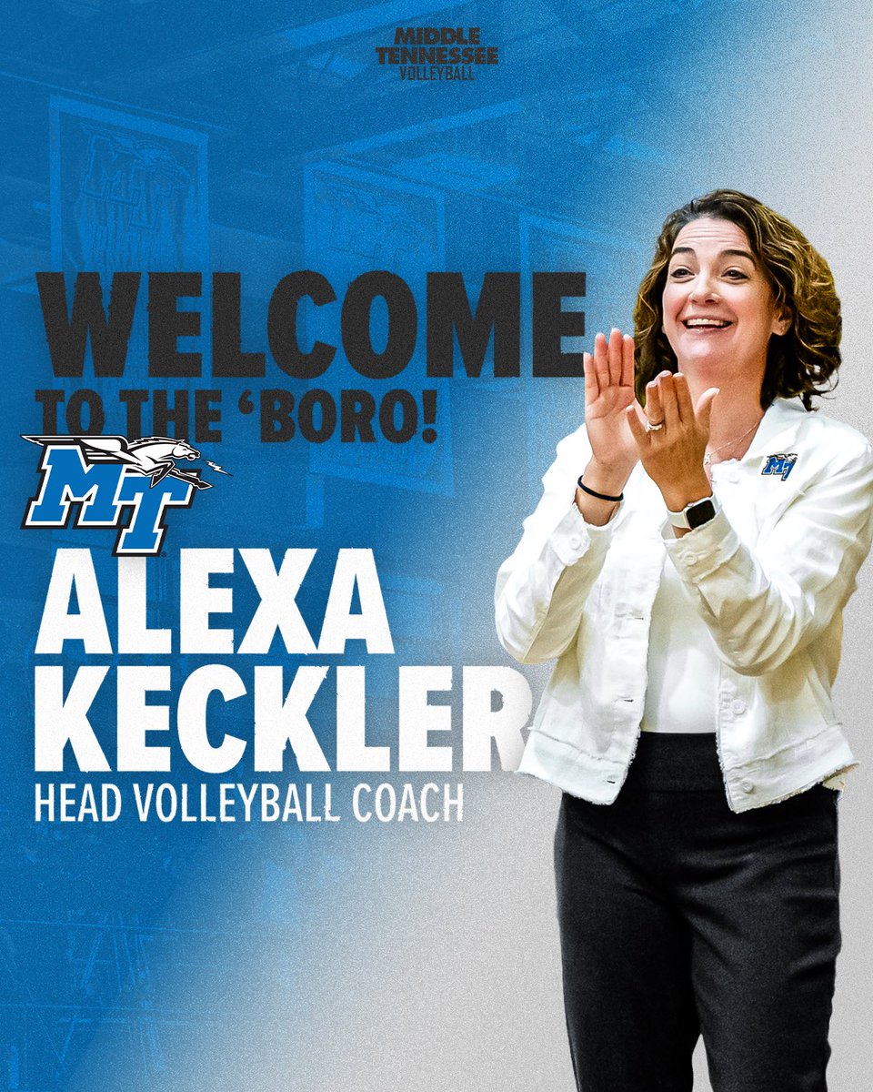 We are super excited to welcome Alexa Keckler as the 13th head coach in program history! Welcome to the ‘Boro, Coach! ⚡️

#BLUEnited | #BetterInTheBoro