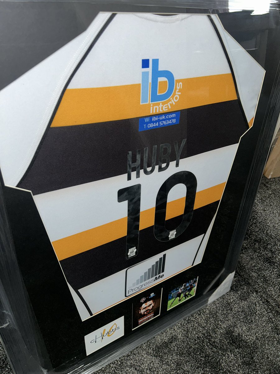 Cthuby10's tweet image. Afternoon all,
Im putting these items up for auction for the Boyle family to help raise as much money as possible for Katie. 
2 items are from my testimonial at Castleford Tigers in 2012-2013. This is my playing shirt from the game against Halifax, DM to bid