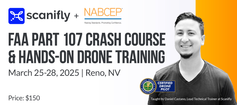 <a href="/NABCEP/">NABCEP</a> is offering a drone flying class courtesy of our Preferred Partners <a href="/Scanifly/">Scanifly</a> at our 2025 CE Conference in Reno, NV! See you at <a href="/GrandSierra/">Grand Sierra Resort | GSR</a> in TWO WEEKS!

Scanifly FAA Part 107 Cert Class: share.hsforms.com/1Iim-pxzBTjark…

NABCEP 2025 CE Conference: cvent.me/9qzLQP