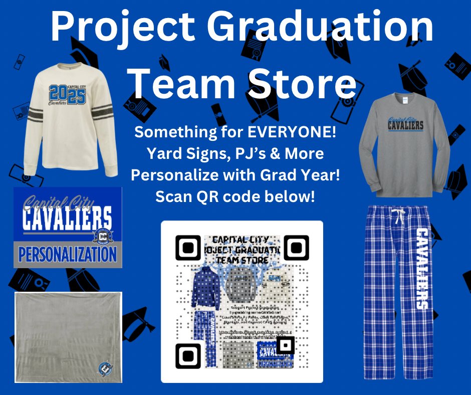 ‼️Don’t forget to get your orders placed for some new Cav drip!  Senior yard signs are available too‼️