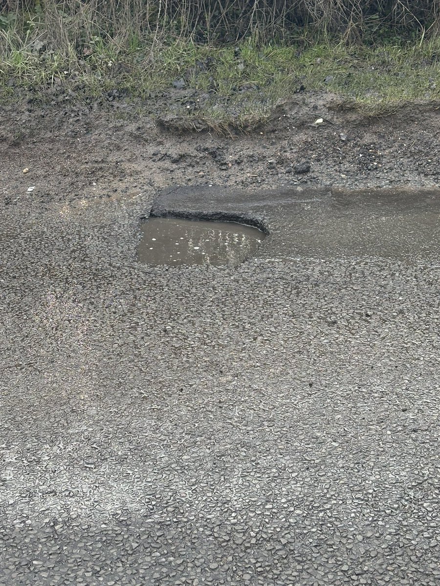 Brand new winter tyre wrecked a few weeks ago on <a href="/Warwickshire_CC/">Warwickshire County Council</a> roads - causing no end of grief hours prior to leaving for a drive to France, and leaving me an additional £200 out of pocket. The disgraceful state of UK roads is an national embarrassment.