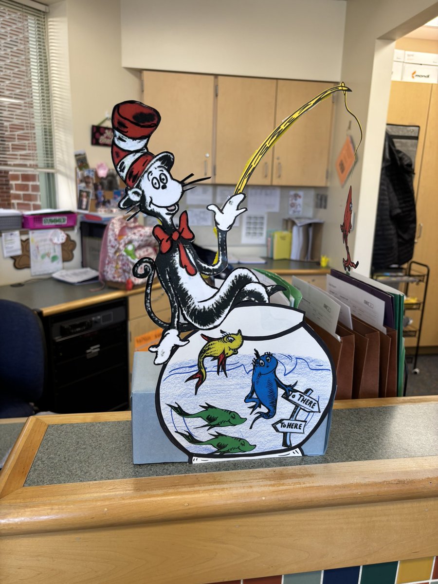 What a fun week we had in the library! Some highlights were buddy reading with the big kids, flashlight reading, Seuss BINGO and Mrs Shaffer winning our staff tissue box character contest! <a href="/pinestreetelem/">Pine St Elementary</a> <a href="/ForgeElem/">Forge Rd Elementary</a> <a href="/PASD_Elem_PTO/">Palmyra Elementary PTO</a>