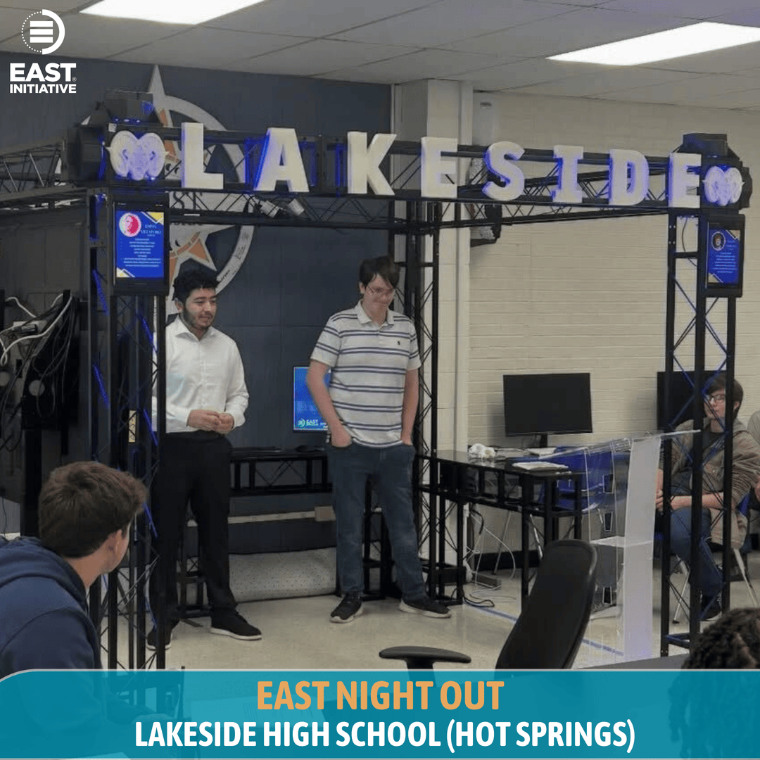 EASTinitiative's tweet image. Many EAST programs like EAST at Lakeside High School (Hot Springs) are holding EAST Night Out events on the lead-up to #EASTcon25! Check to see if a program near you is hosting an event and support your local students!