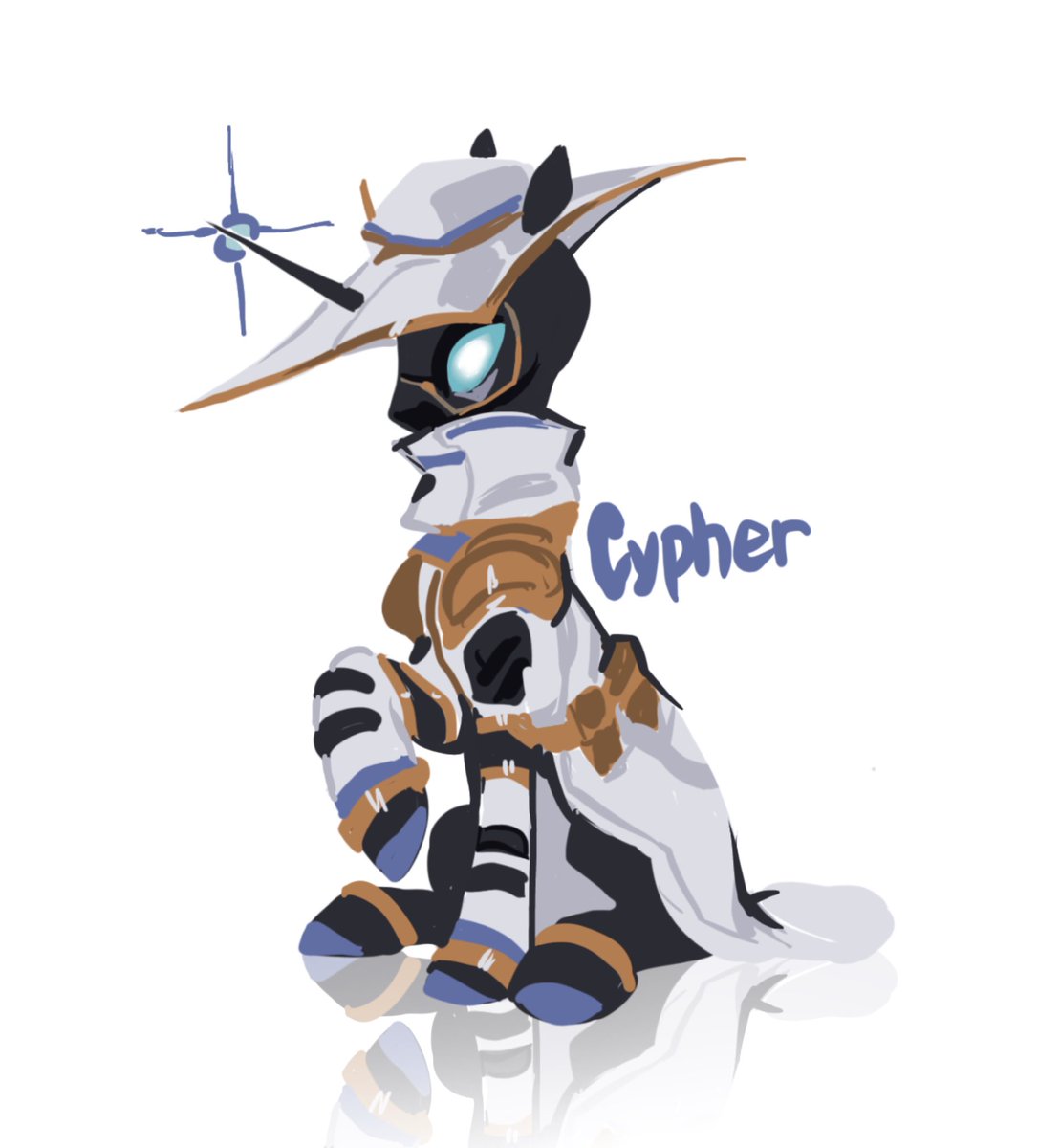 NevicaSipa's tweet photo. Fade would be a guard of a Nightmare moon 💯 
#VALORANTMasters #MLP #VALORANT #VALORANTfanart #ValorantArt #mylittlepony #mlp #fade #chambervalorant #cypher https://t.co/RYanOKJSta