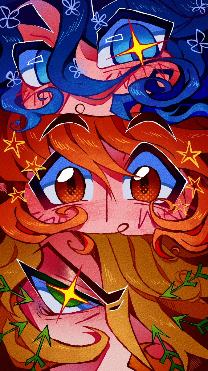 💙❤️💚✨ 
#originalcharacterart #ocart #ocs