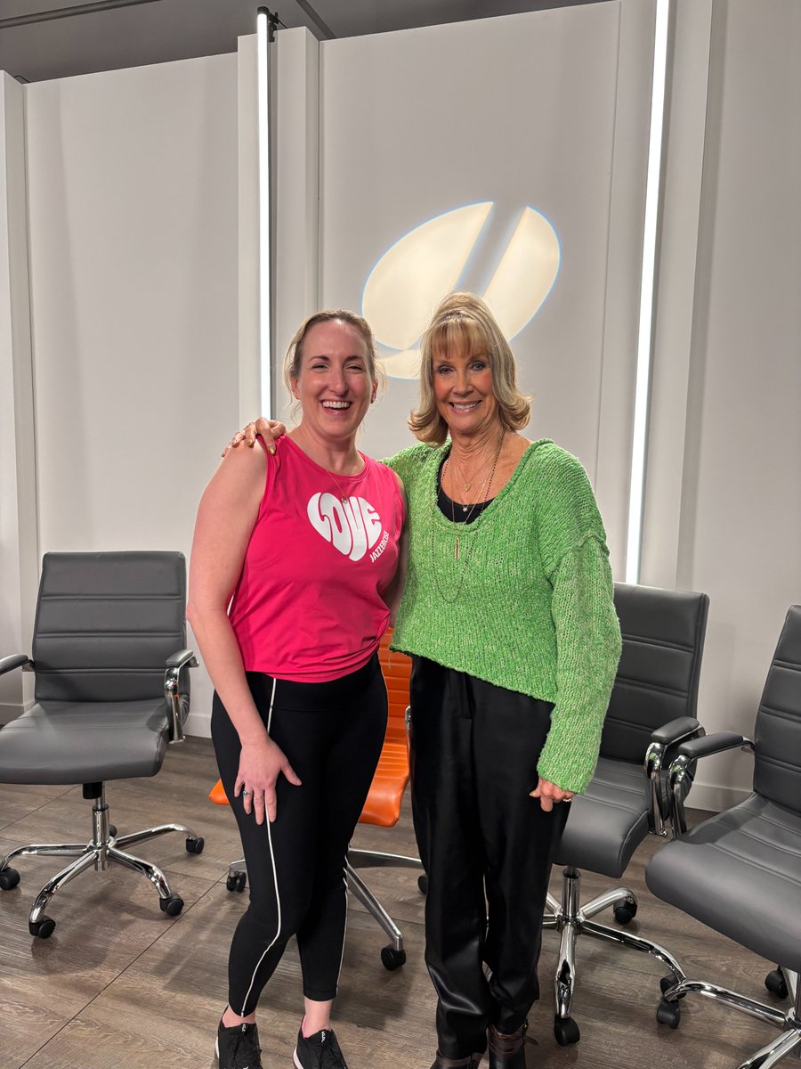 Still thinking about my empowering time with <a href="/jazzercise/">Jazzercise</a> founder Judi Sheppard Missett. An icon.