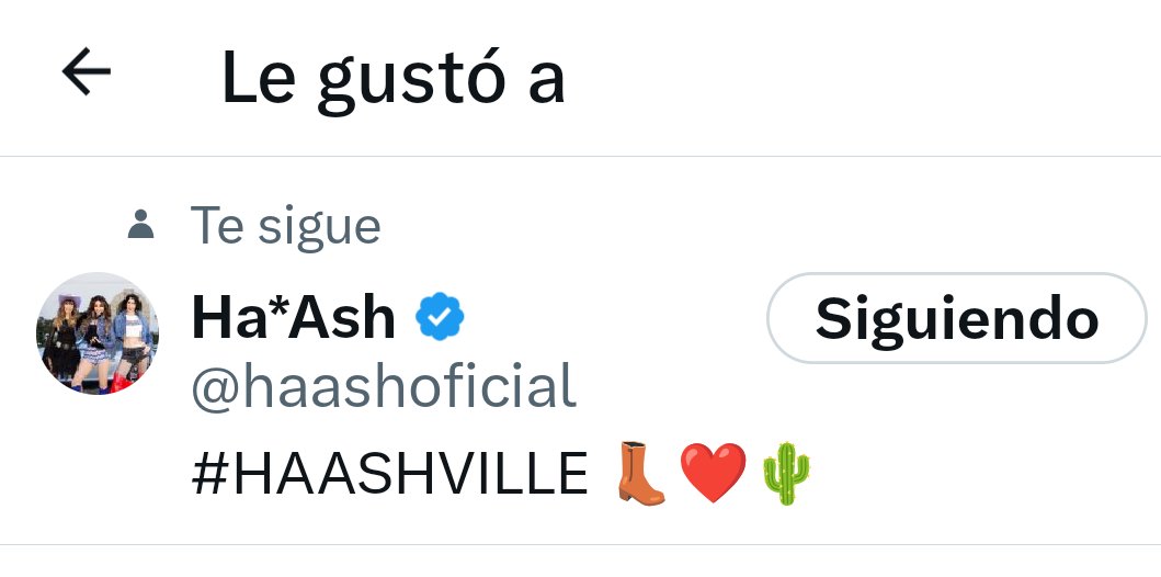 Chicas la verdad es que no se que más decirles, simplemente GRACIAS por la noche tan hermosa que me hicieron vivir &amp; por todo, ¡Las Quiero Mucho! ❤️❤️ <a href="/haashoficial/">Ha*Ash</a>