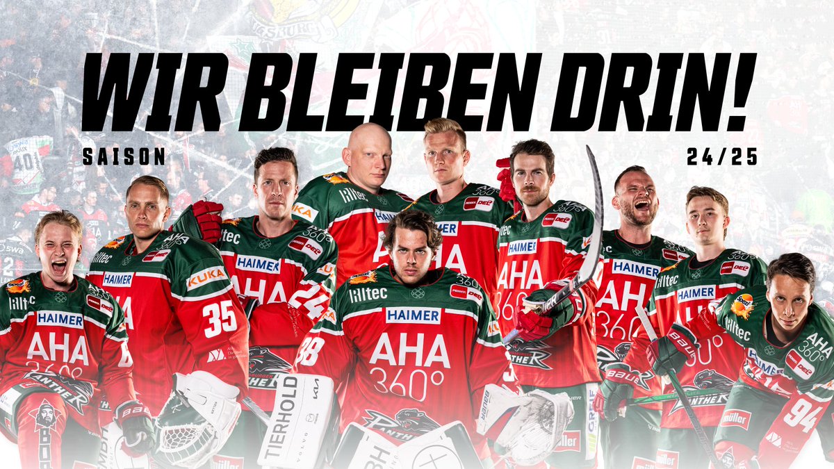aevpanther's tweet photo. #IECvsAEV | 60:00 | 2:3
Wir besiegen die @roosters_hockey. Und beenden die Saison auf dem rettenden 13. Platz. 
#NurDerAEV https://t.co/7kqomuTAuO