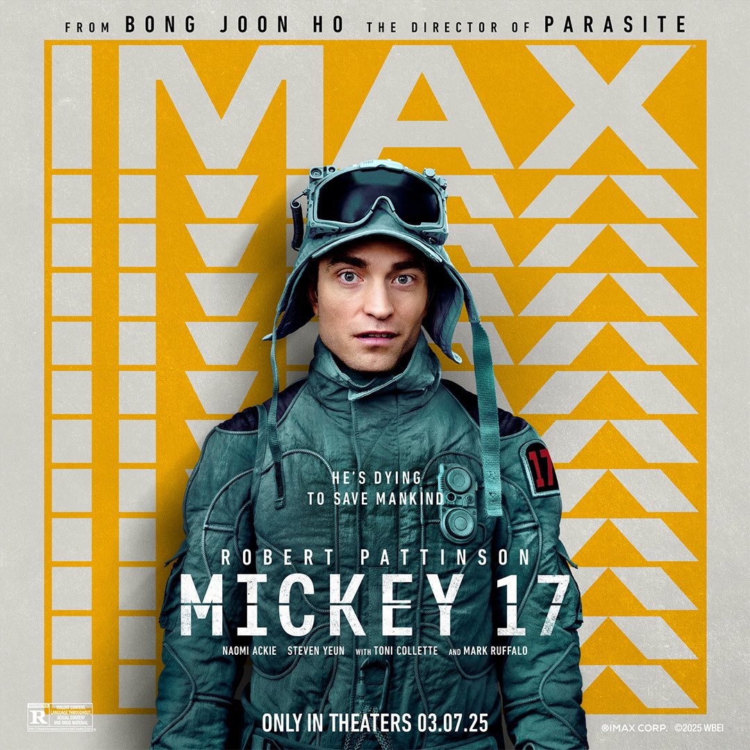 The adventure starts now—here's our key art for Mickey 17. Get ready for the ride! 🌌

Mickey 17, Key Art

The Refinery + <a href="/warnerbros/">Warner Bros.</a>