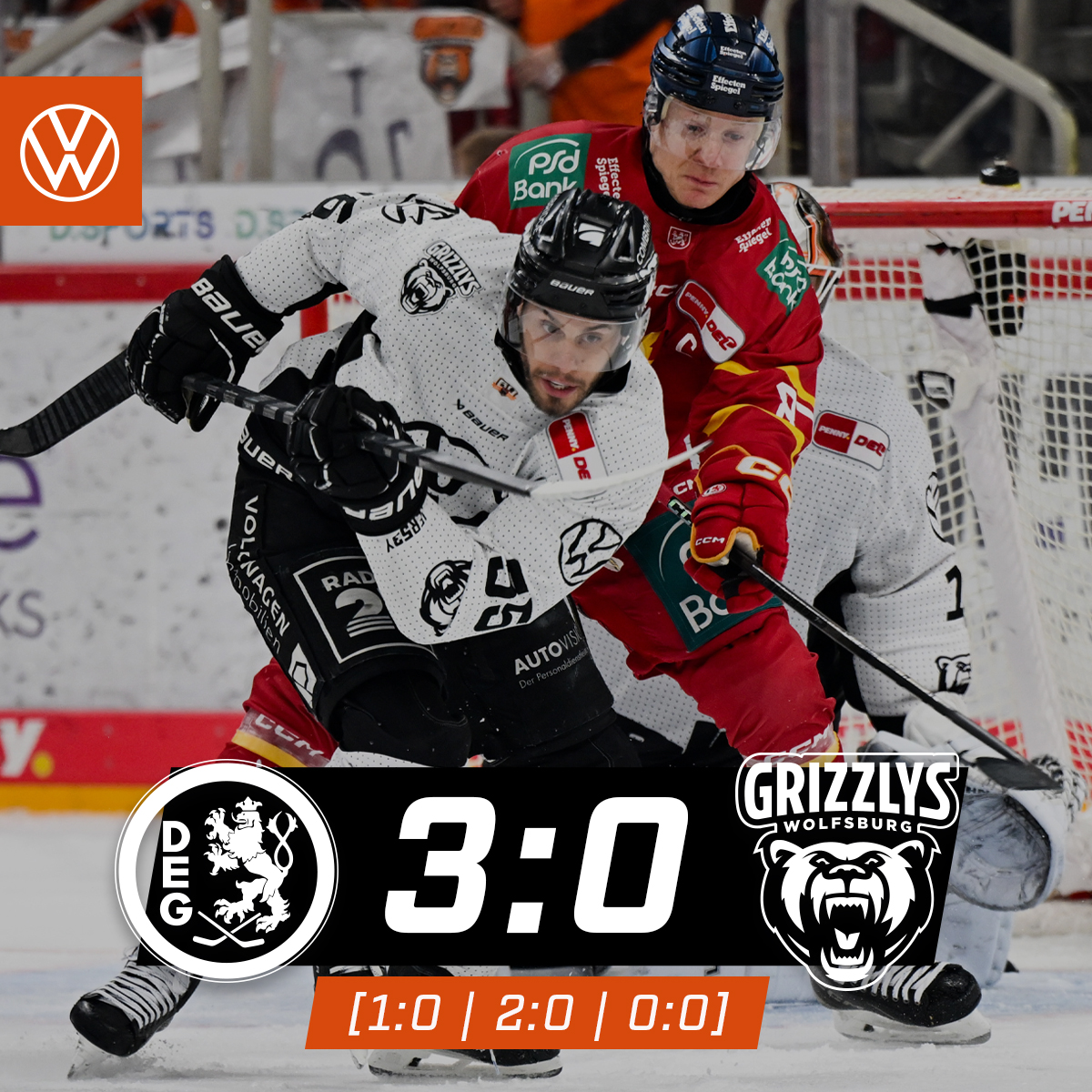 Wir verlieren in Düsseldorf und verpassen die Playoffs.
#grizzlys