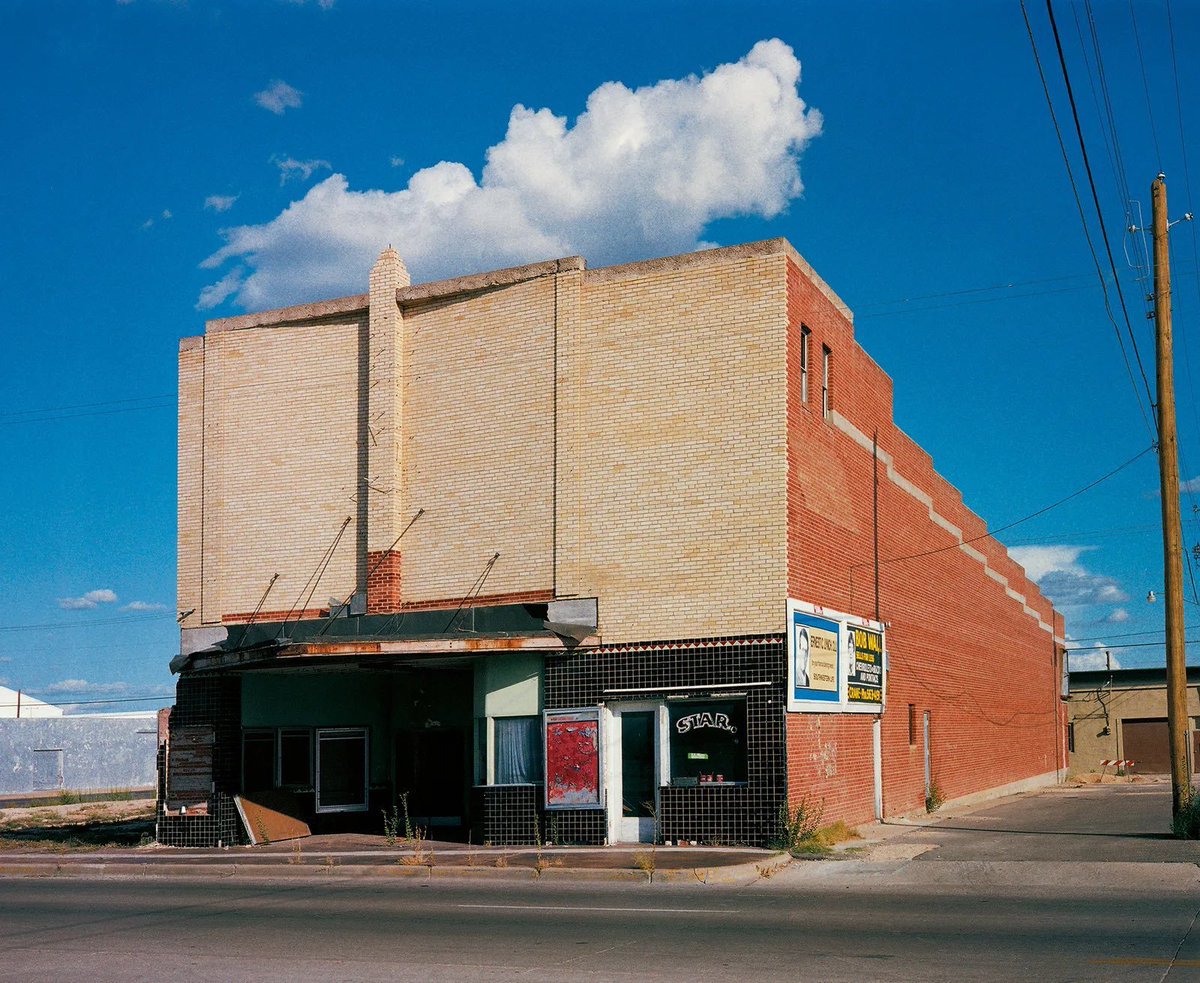 TheCinesthetic's tweet photo. Photographs by Wim Wenders that inspired Paris, Texas. https://t.co/tWtwczDH6y