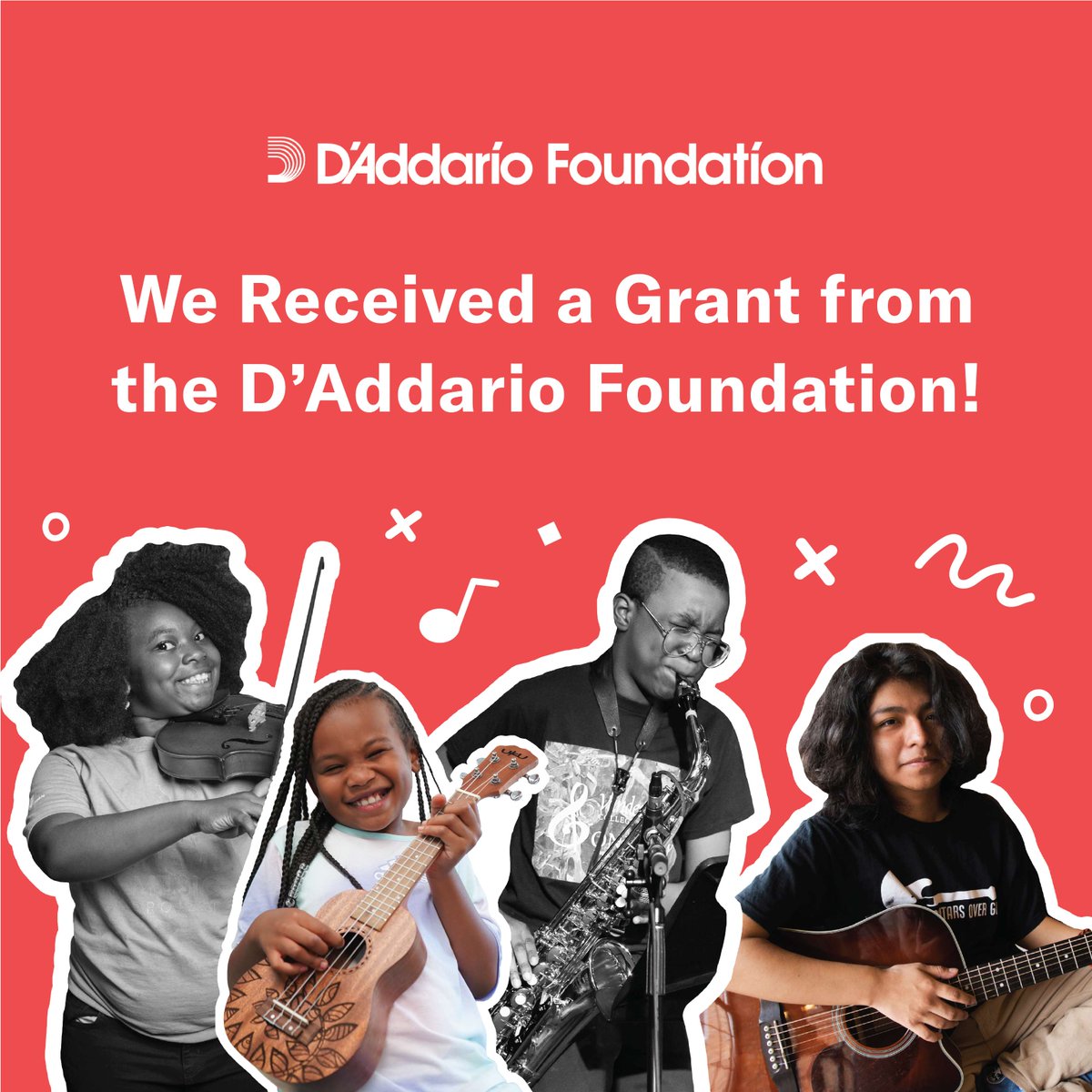 We thank the D’Addario Foundation as they #KeepTheMusicPlaying in under-resourced schools through #ETMLA! We celebrate #MusicInOurSchoolsMonth through their ongoing partnership and support. #MusicMakesMyLifeBetter #GiveTheGiftOfMusic #MusicEducation #NonProfit #LosAngeles #Music