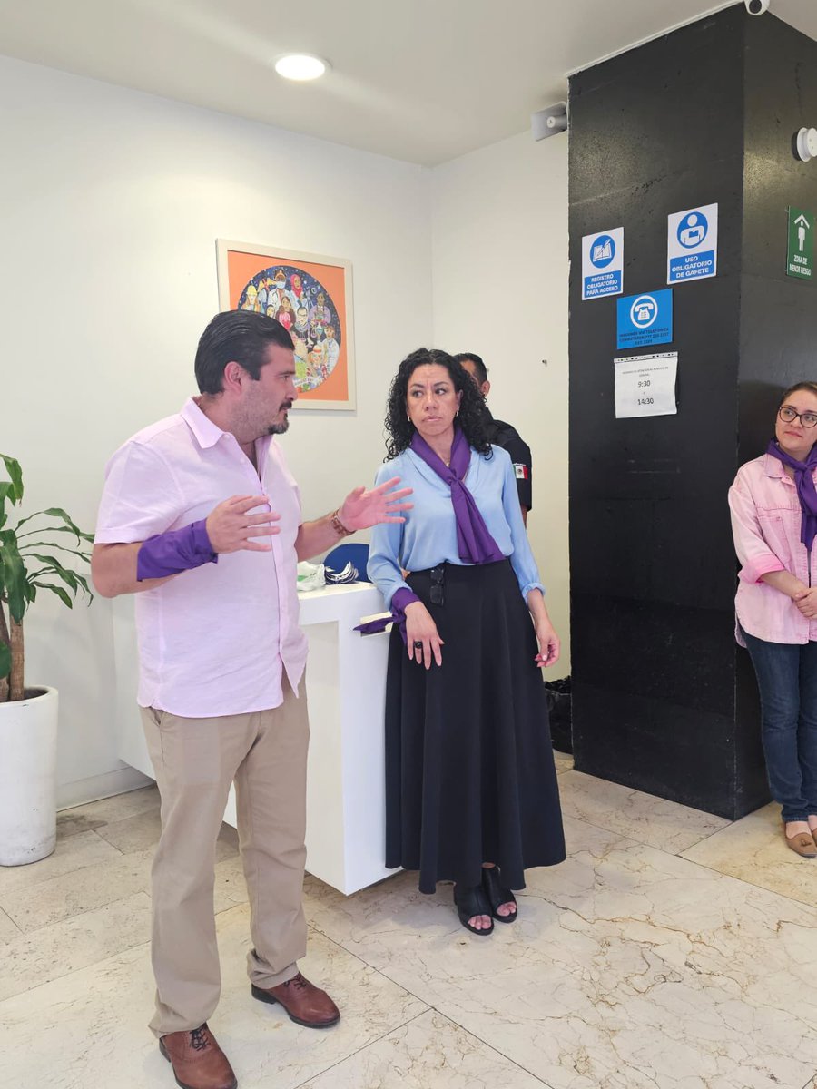 cosurdz's tweet photo. En el marco del #8marzo2025, hoy en la Sala Regional Morelos del @TFJAMexico realizamos acciones de concientización y visibilización de esta importante conmemoración.
#8M
#8M2025 https://t.co/1DsKkL2m86