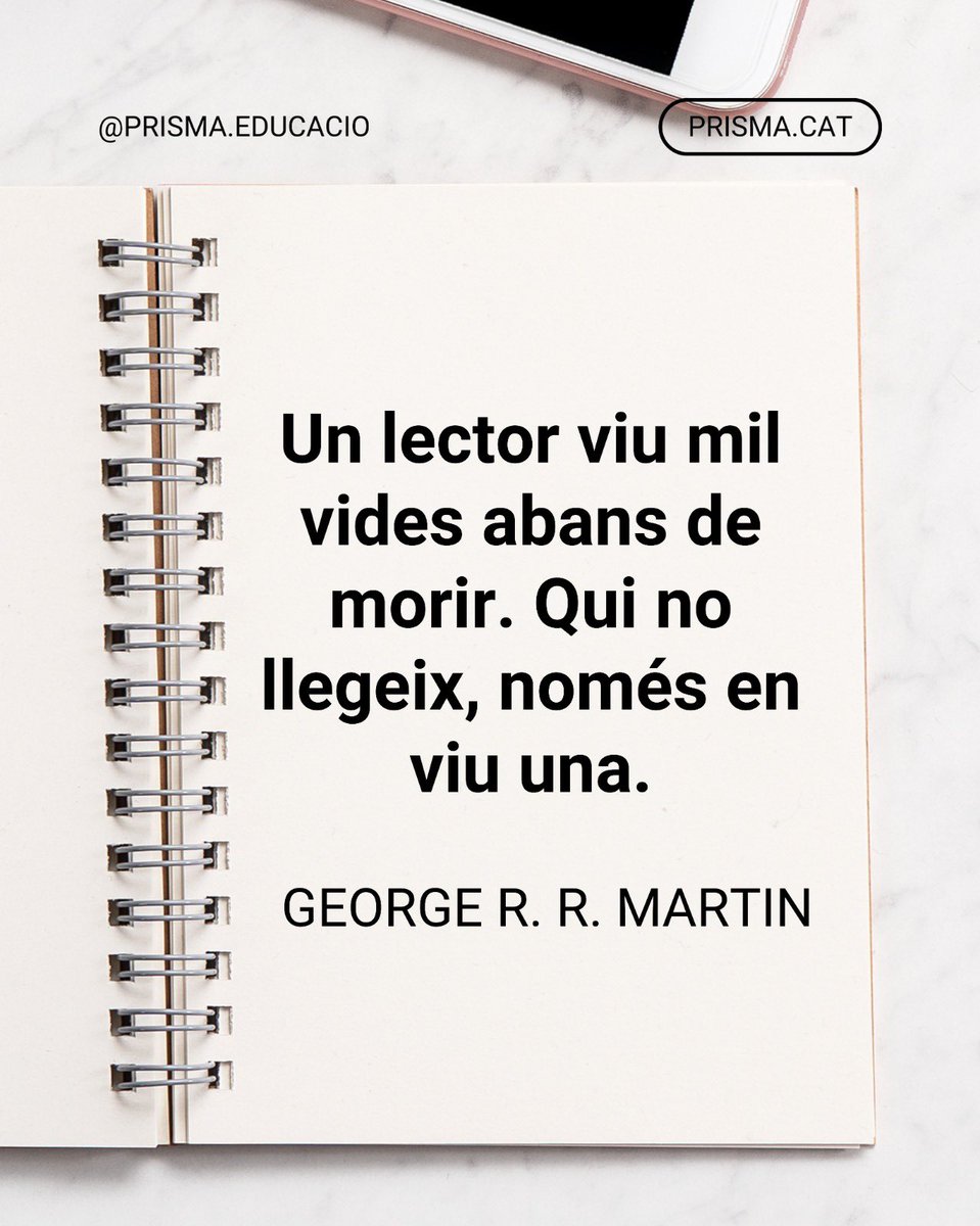PrisMa Formació (@prismaformacio) on Twitter photo 📅 7 de març - Dia Mundial de la Lectura 📖✨
Avui celebrem el poder de la lectura! 📚💡
Llegir ens permet viatjar sense moure’ns, descobrir nous mons i créixer amb cada paraula. Fomentem l’amor pels llibres i compartim històries que ens inspiren! 💛 📅 7 de març - Dia Mundial de la Lectura 📖✨
Avui celebrem el poder de la lectura! 📚💡
Llegir ens permet viatjar sense moure’ns, descobrir nous mons i créixer amb cada paraula. Fomentem l’amor pels llibres i compartim històries que ens inspiren! 💛