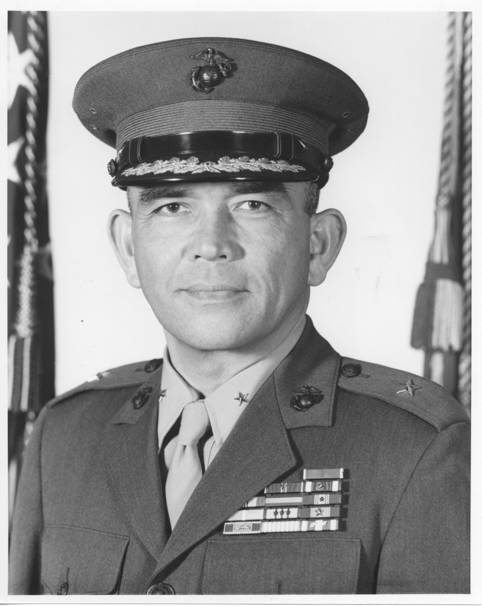 The National Museum of the Marine Corps was honored to host Tom and Vince, the son and grandson of Brigadier General Vicente “Ben” Tomas Garrido Blaz today. 
facebook.com/share/p/1L2w4M…