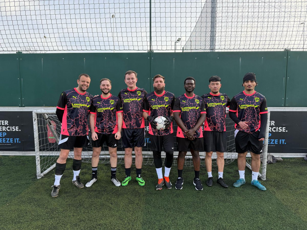 Gold Friend of the Trust, The Student Energy Group, took part in the Birmingham Business Fives charity football event today. The players were kitted out in the official Chesterfield FC shirt. <a href="/StudentEnergyGp/">The Student Energy Group</a>