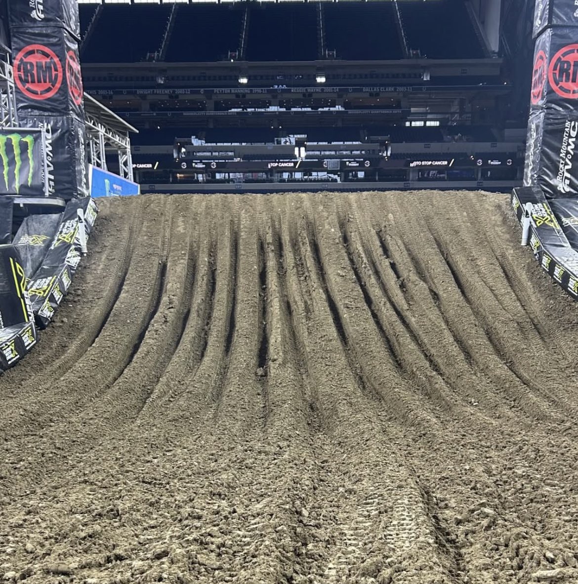 Indy update. Its rutted.