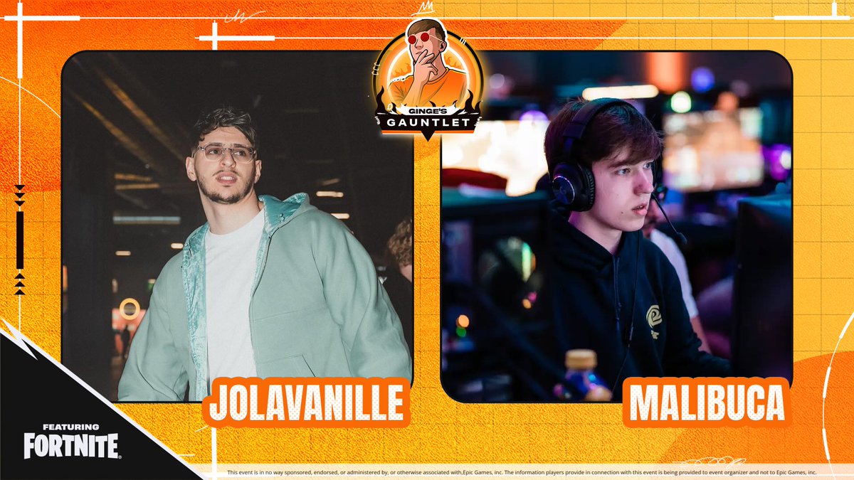 Welcome <a href="/JoLaVanille/">Jolavanille 🍦</a> &amp; <a href="/MalibucaFN/">KC Malibuca</a> to the $25,000 Ginge's Gauntlet Tournament!