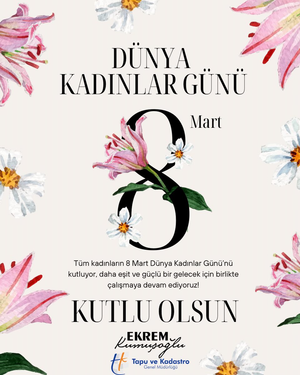 Kadın; hayatın ta kendisi, emeğin en saf hali, sevginin ve fedakârlığın simgesidir. Bir gün değil, her gün değer görmeli, hak ettiği saygıyı, eşitliği ve özgürlüğü yaşamalıdır. Şiddetin, ayrımcılığın ve adaletsizliğin olmadığı bir dünya dileğiyle…

Tüm emekçi kadınların,