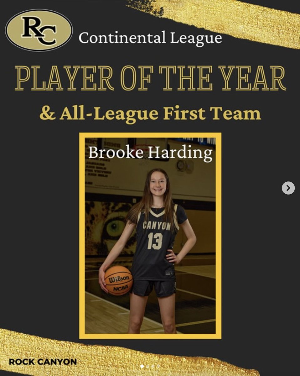Inc. Basketball (@jordan_jhabvala) on Twitter photo Congratulations to Rock Canyon Sr. G and future Colorado Mesa Maverick, <a href="/BrookeH13_/">Brooke Harding</a> for being awarded Continental League Player of the Year. Congratulations Brooke, no one is more deserving! Congratulations to Rock Canyon Sr. G and future Colorado Mesa Maverick, <a href="/BrookeH13_/">Brooke Harding</a> for being awarded Continental League Player of the Year. Congratulations Brooke, no one is more deserving!