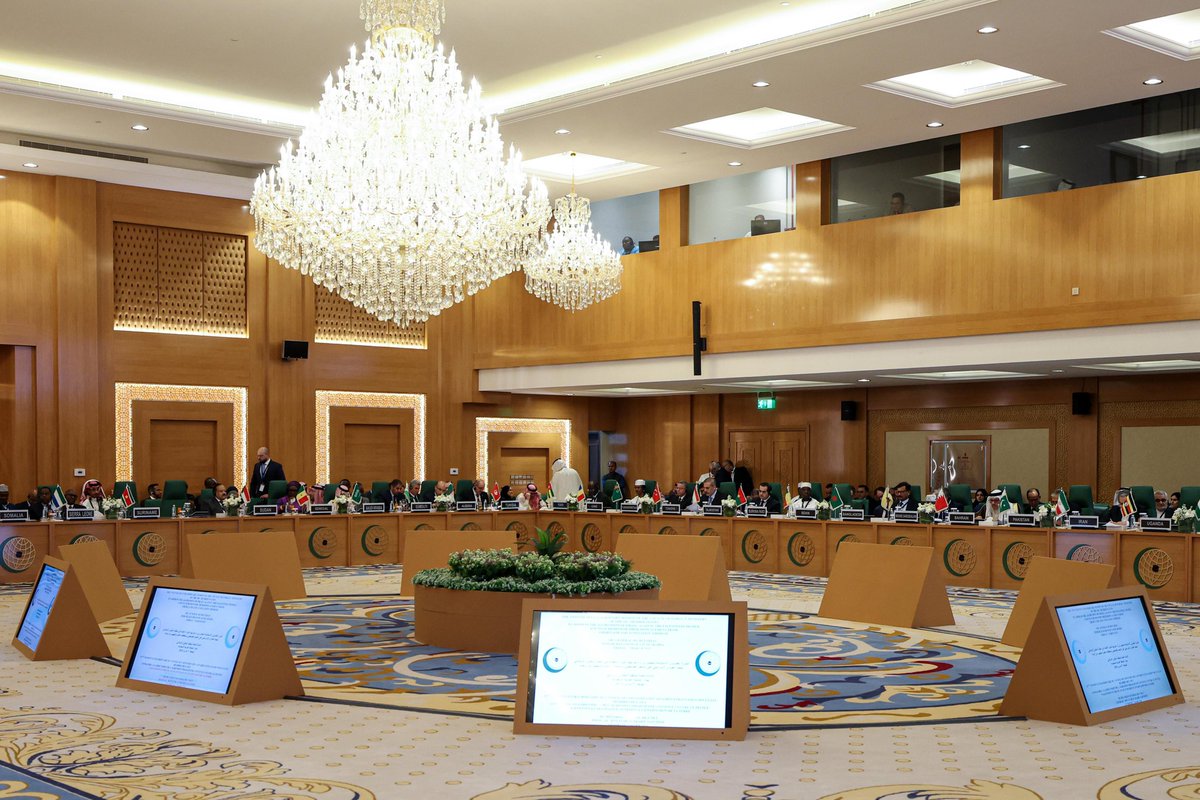 Bakanımız <a href="/HakanFidan/">Hakan Fidan</a>, Cidde’de düzenlenen İslam İşbirliği Teşkilatı Olağanüstü Dışişleri Bakanları Konseyi Toplantısı'na katılarak hitapta bulundu.